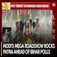 Modis Mega Roadshow Rocks Patna Ahead of Bihar Polls