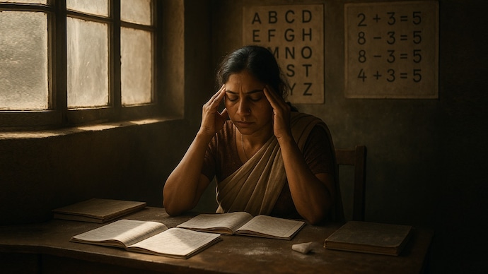 Teacher mental health in India: Burnout, low pay and rising pressure